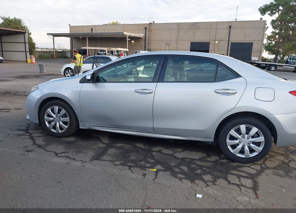 2016 TOYOTA COROLLA LE VIN: 2T1BURHE9GC605829