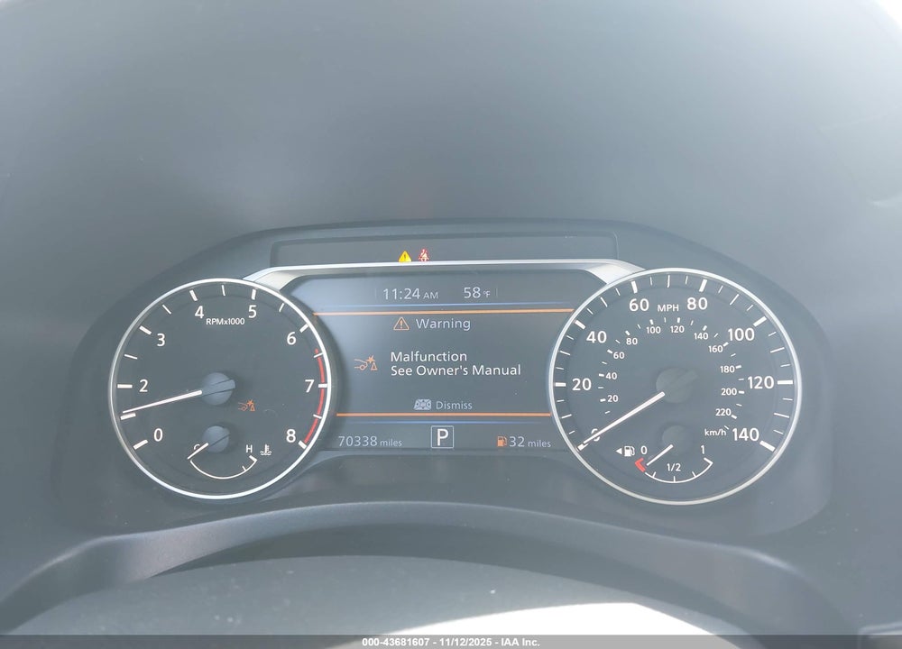 2022 NISSAN ALTIMA SV FWD VIN: 1N4BL4DVXNN316471