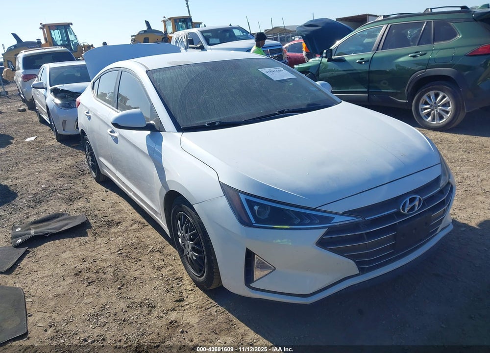 2019 HYUNDAI ELANTRA SE VIN: 5NPD74LF1KH424748