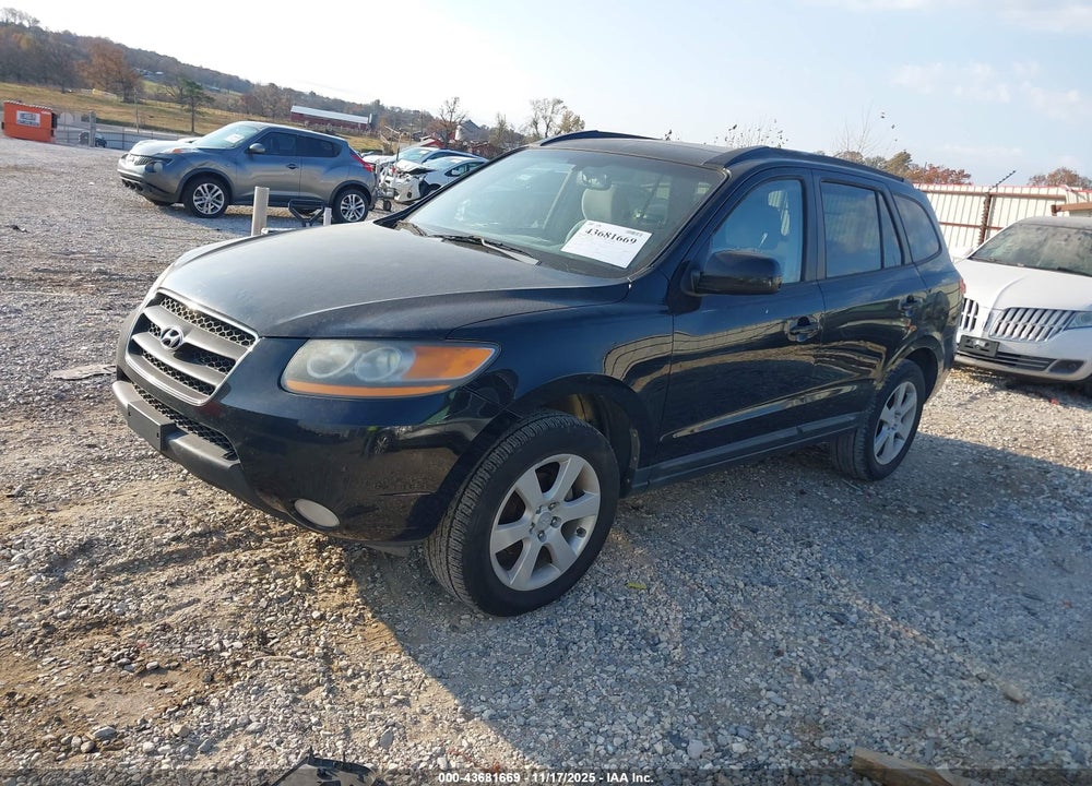 2008 HYUNDAI SANTA FE LIMITED/SE VIN: 5NMSH13E38H144376