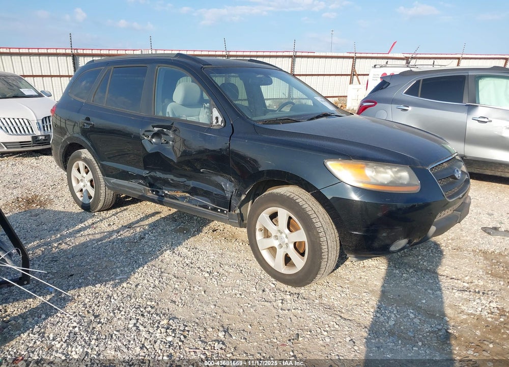 2008 HYUNDAI SANTA FE LIMITED/SE VIN: 5NMSH13E38H144376