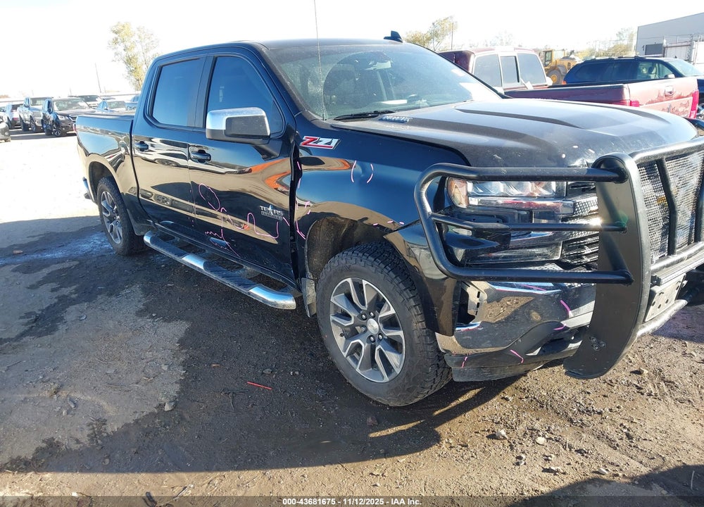 2021 CHEVROLET SILVERADO 1500 4WD  SHORT BED LT VIN: 3GCUYDET8MG102507