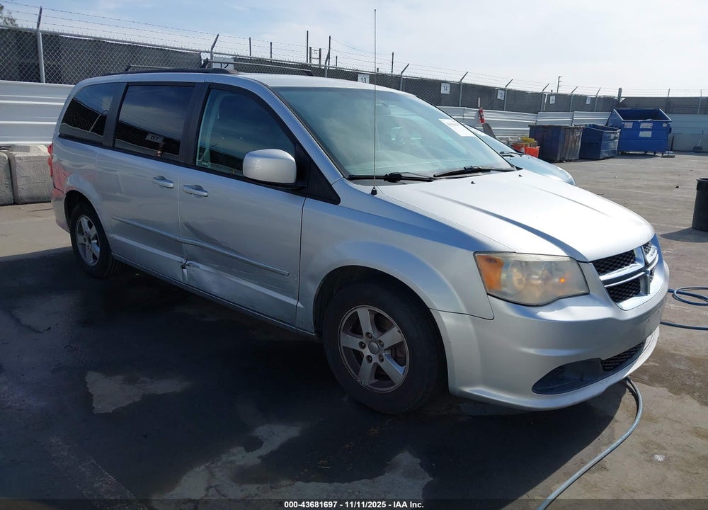 2012 DODGE GRAND CARAVAN SXT VIN: 2C4RDGCGXCR340912