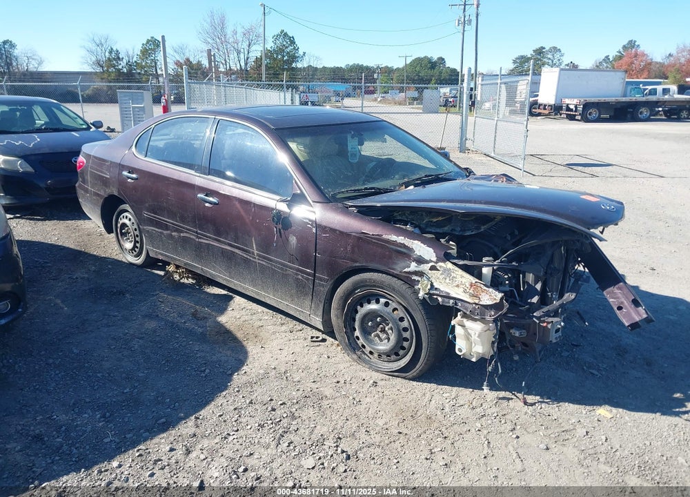 2005 LEXUS ES 330 VIN: JTHBA30GX55120904