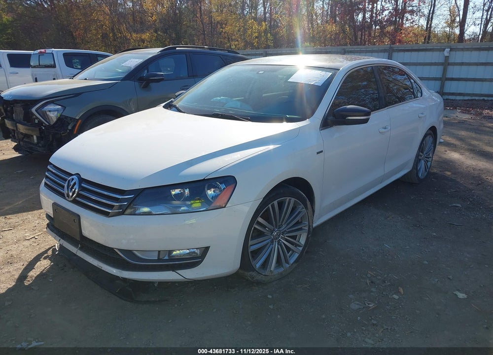 2014 VOLKSWAGEN PASSAT VIN: 1VWBT7A39EC087532