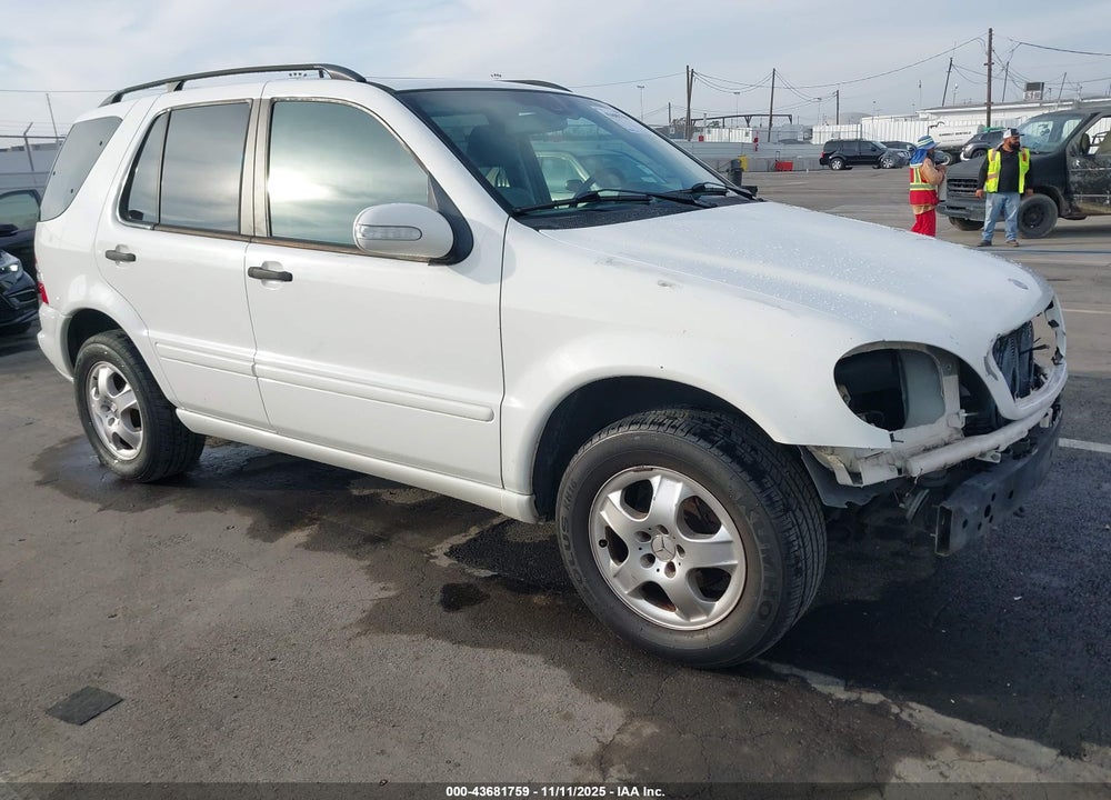2003 MERCEDES-BENZ ML 320 VIN: 4JGAB54E63A384264
