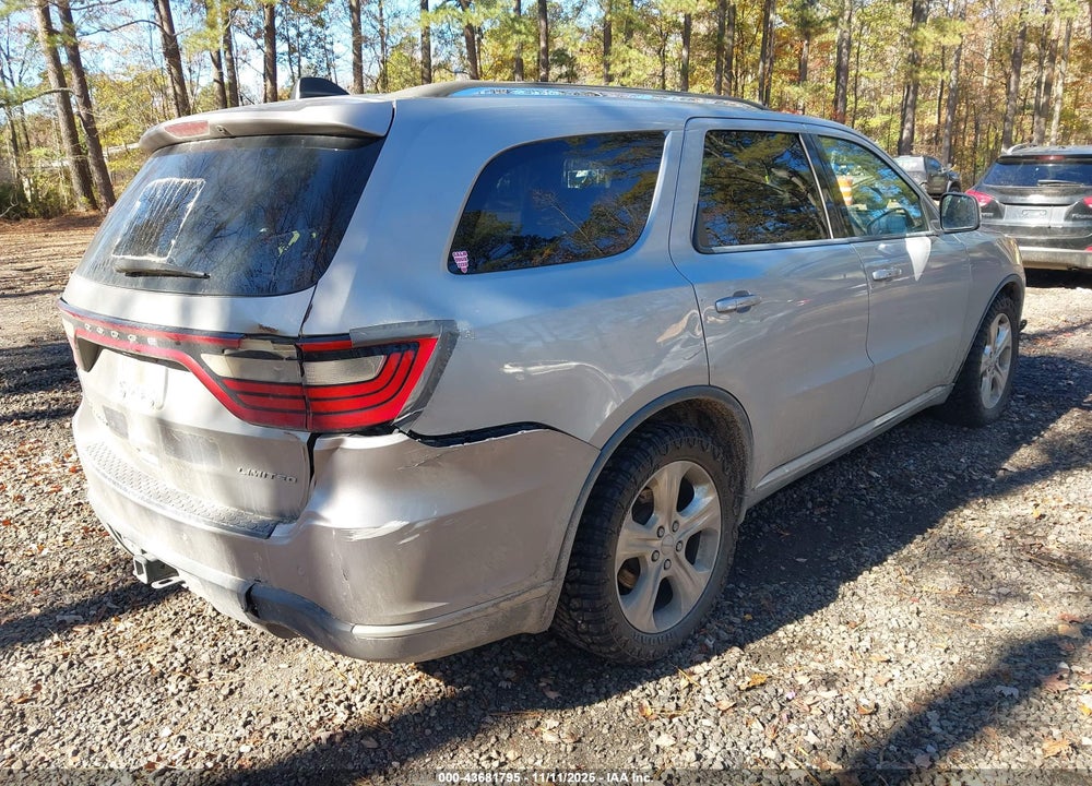 2014 DODGE DURANGO LIMITED VIN: 1C4RDHDG1EC520246