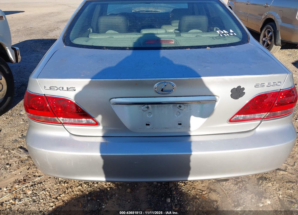 2006 LEXUS ES 330 VIN: JTHBA30G965173417
