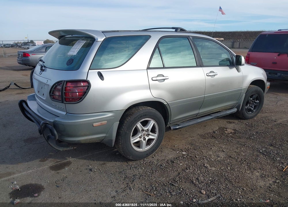 2000 LEXUS RX 300 VIN: JT6HF10U9Y0127634