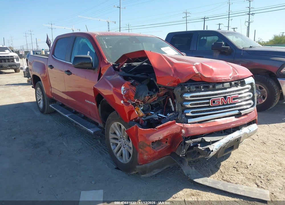2016 GMC CANYON SLT VIN: 1GTG6DE30G1122921