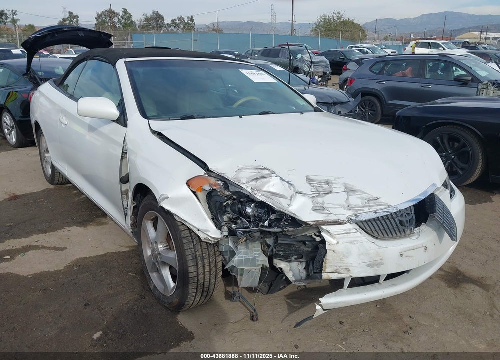 2006 TOYOTA CAMRY SOLARA SLE VIN: 4T1FA38PX6U076896