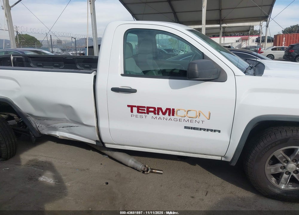 2016 GMC SIERRA 1500 VIN: 1GTN1LEC3GZ901036