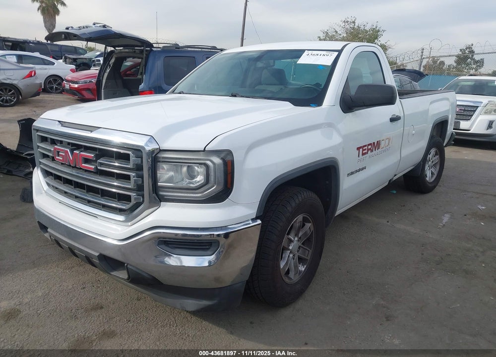 2016 GMC SIERRA 1500 VIN: 1GTN1LEC3GZ901036