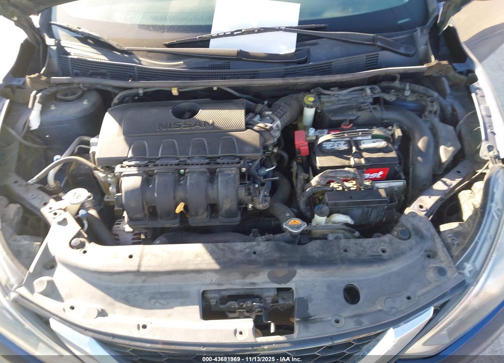 2017 NISSAN SENTRA S VIN: 3N1AB7AP5HY241513