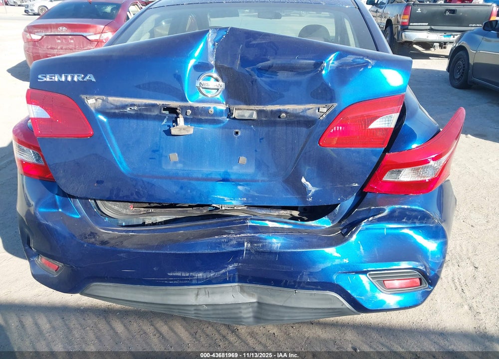 2017 NISSAN SENTRA S VIN: 3N1AB7AP5HY241513
