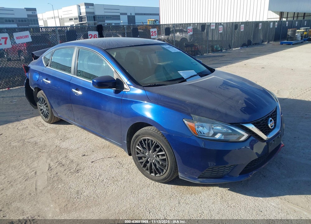2017 NISSAN SENTRA S VIN: 3N1AB7AP5HY241513