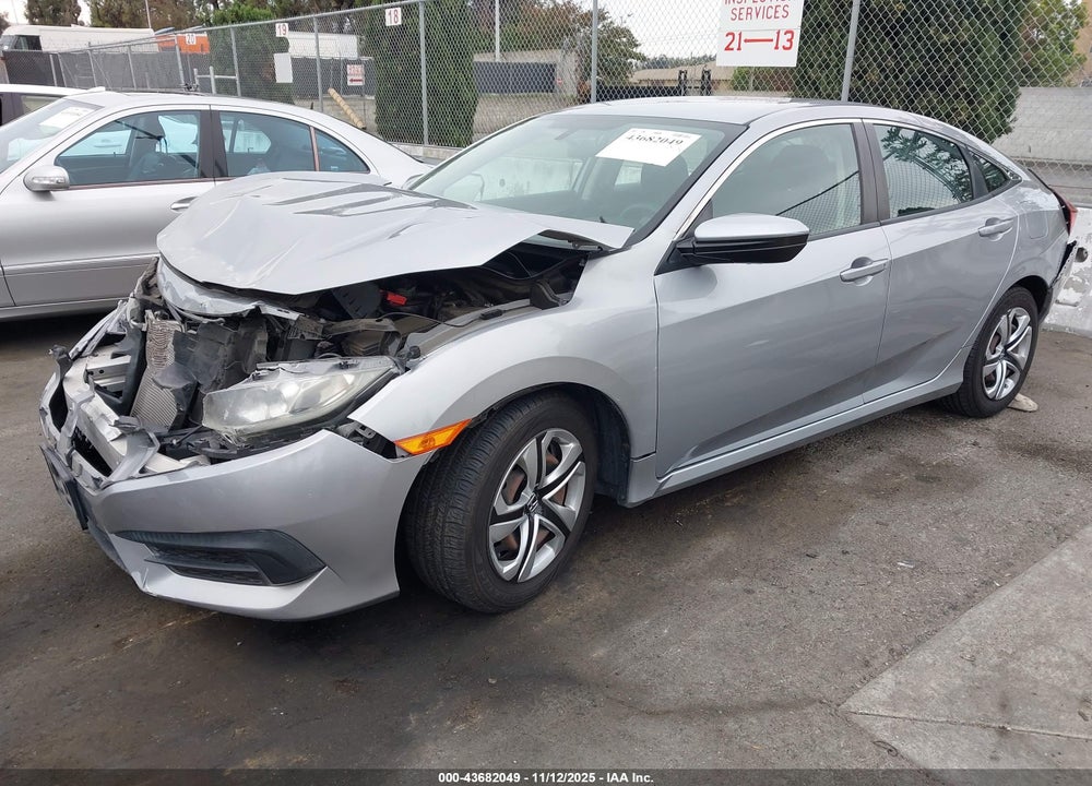 2016 HONDA CIVIC LX VIN: 2HGFC2F57GH561111