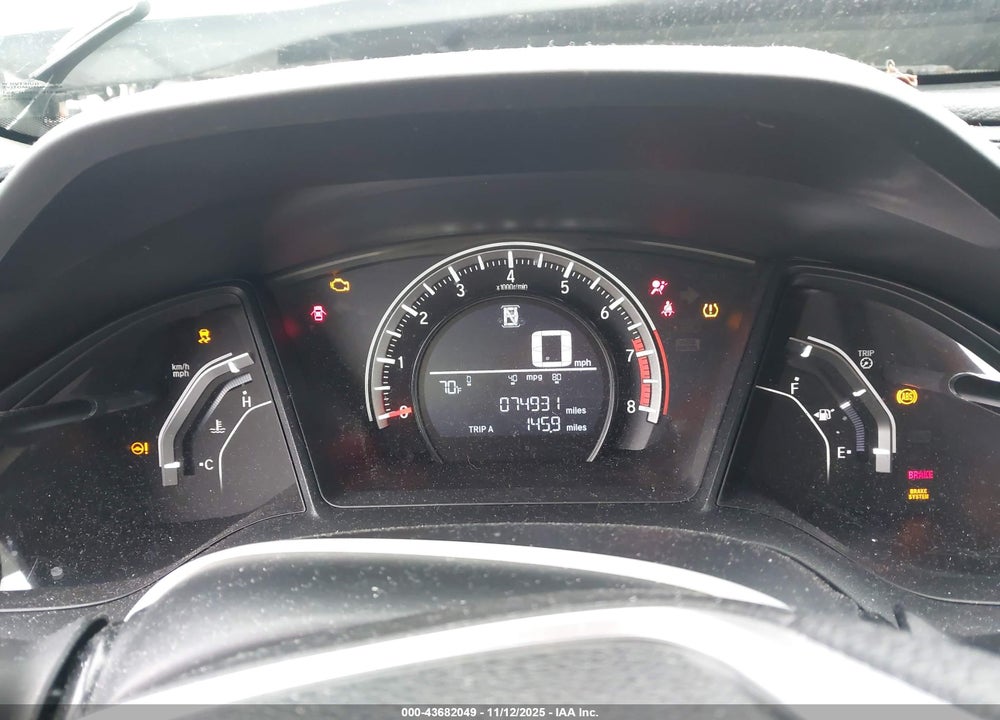 2016 HONDA CIVIC LX VIN: 2HGFC2F57GH561111