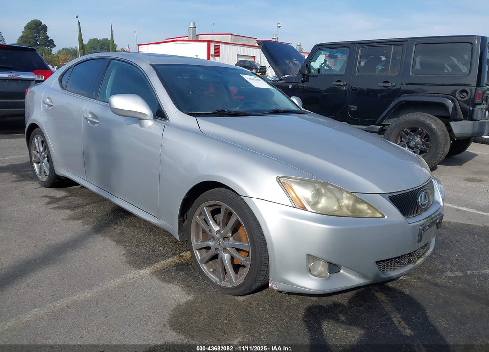 2008 LEXUS IS 250 VIN: JTHBK262285071334