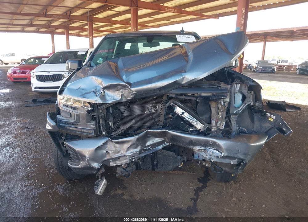 2020 CHEVROLET SILVERADO 1500 4WD SHORT BED RST VIN: 3GCUYEED5LG299004