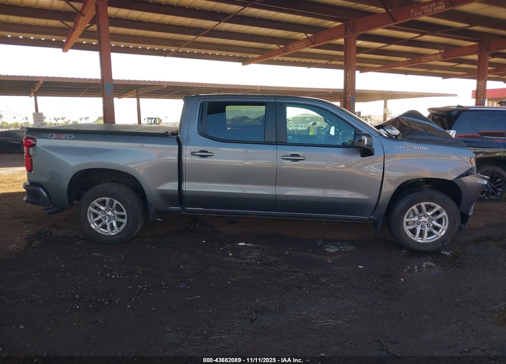 2020 CHEVROLET SILVERADO 1500 4WD SHORT BED RST VIN: 3GCUYEED5LG299004