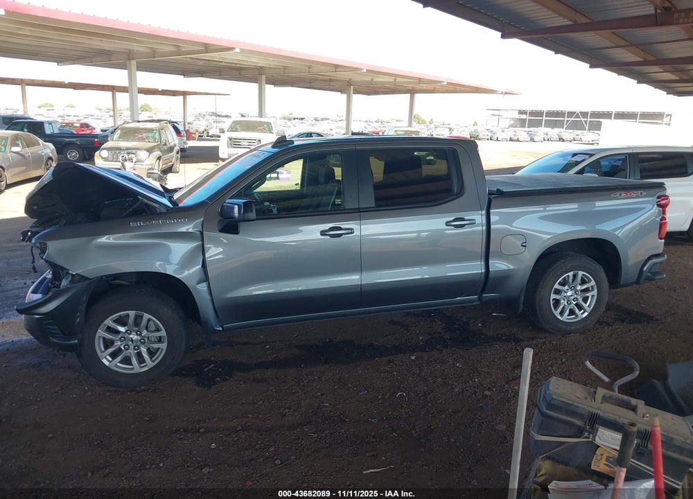 2020 CHEVROLET SILVERADO 1500 4WD SHORT BED RST VIN: 3GCUYEED5LG299004