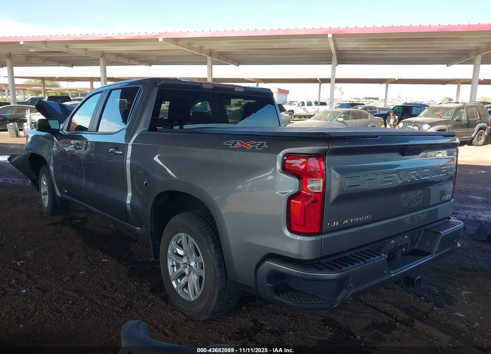 2020 CHEVROLET SILVERADO 1500 4WD SHORT BED RST VIN: 3GCUYEED5LG299004