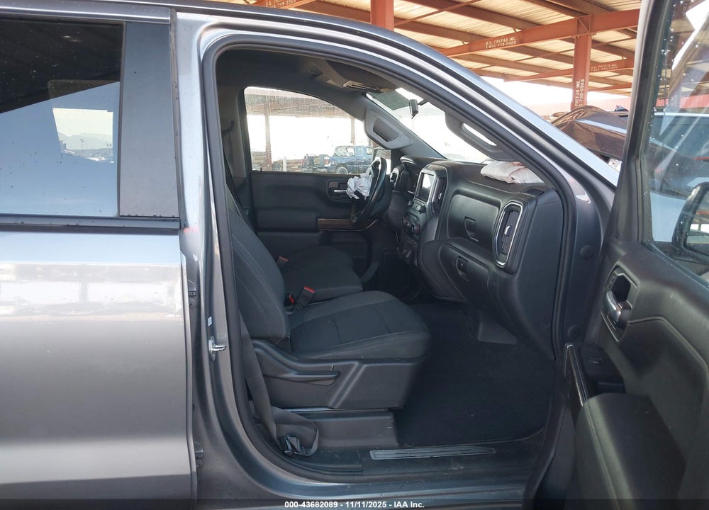 2020 CHEVROLET SILVERADO 1500 4WD SHORT BED RST VIN: 3GCUYEED5LG299004
