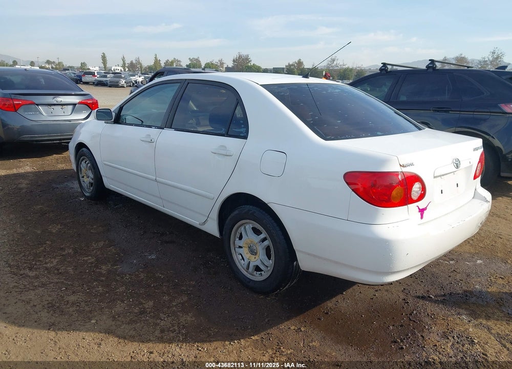 2003 TOYOTA COROLLA LE VIN: 1NXBR38E53Z052801