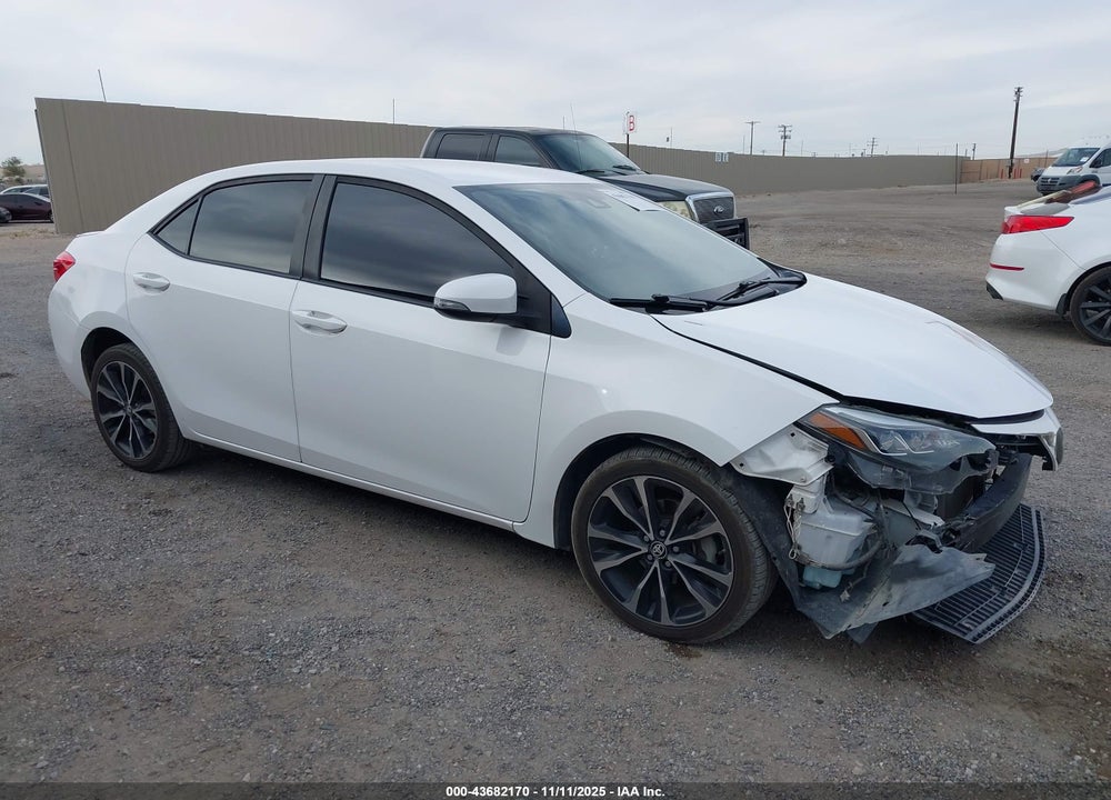 2019 TOYOTA COROLLA SE VIN: 2T1BURHE5KC167870