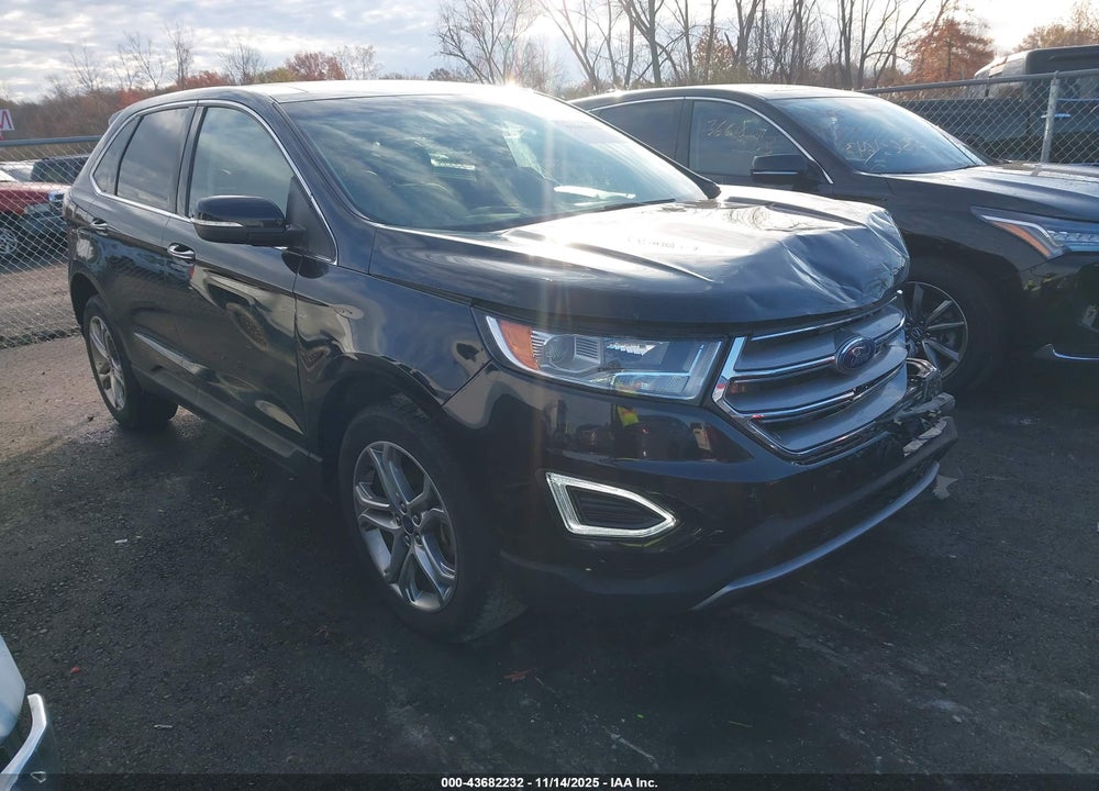 2016 FORD EDGE TITANIUM VIN: 2FMPK4K99GBB92843