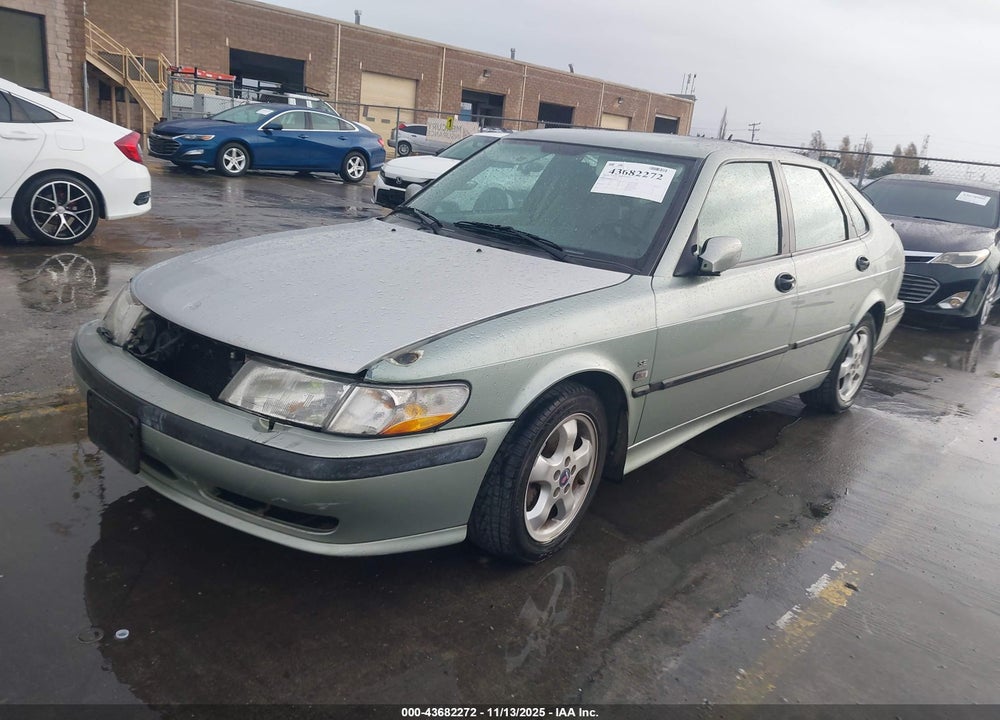 2001 SAAB 9-3 SE VIN: YS3DF55K212054213