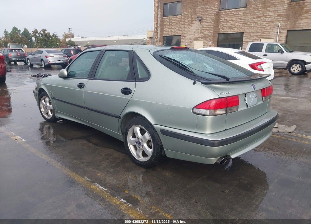 2001 SAAB 9-3 SE VIN: YS3DF55K212054213
