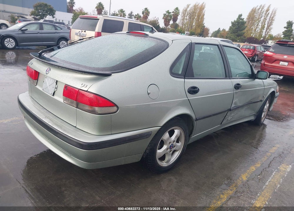 2001 SAAB 9-3 SE VIN: YS3DF55K212054213