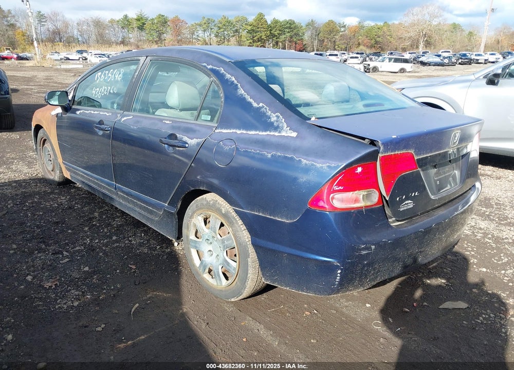2008 HONDA CIVIC VIN: 2HGFA16588H521105