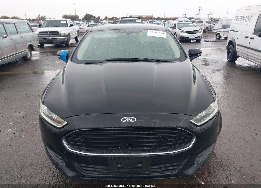 2016 FORD FUSION SE VIN: 3FA6P0H73GR316175