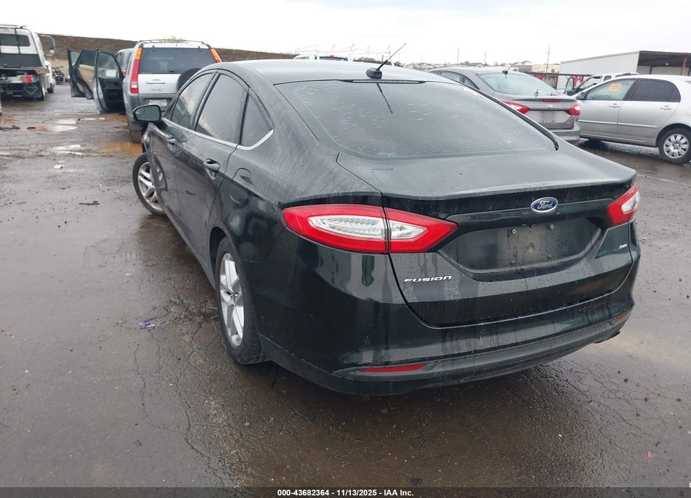 2016 FORD FUSION SE VIN: 3FA6P0H73GR316175