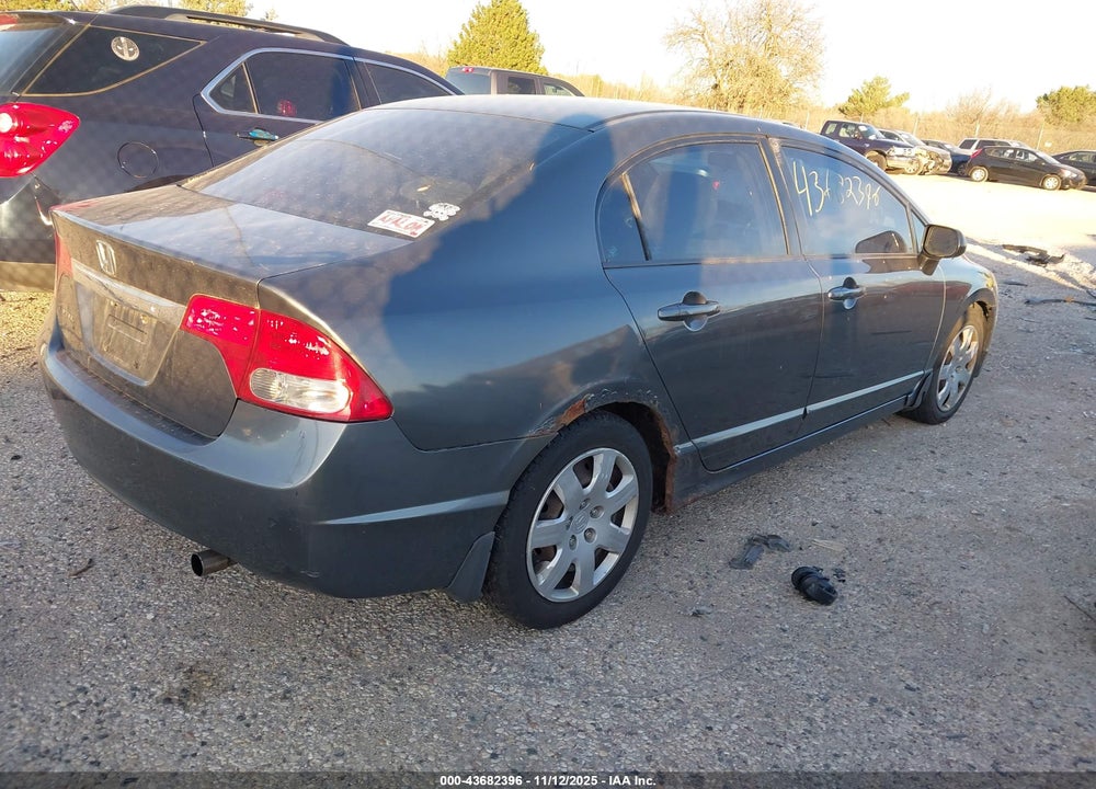 2009 HONDA CIVIC LX VIN: 2HGFA16509H320770
