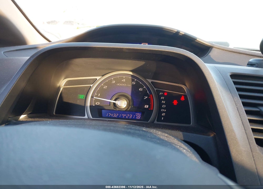 2009 HONDA CIVIC LX VIN: 2HGFA16509H320770