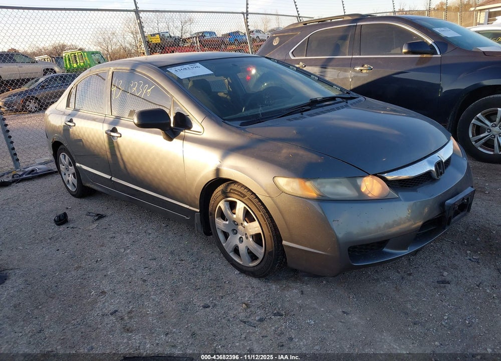 2009 HONDA CIVIC LX VIN: 2HGFA16509H320770