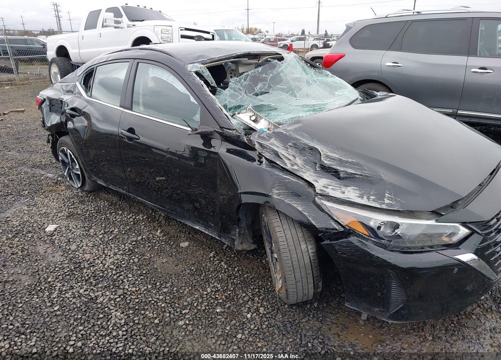 2025 NISSAN SENTRA SV VIN: 3N1AB8CV6SY276036
