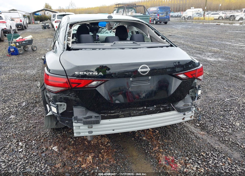 2025 NISSAN SENTRA SV VIN: 3N1AB8CV6SY276036