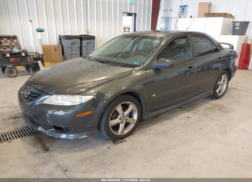 2005 MAZDA 6 S GRAND TOURING VIN: 1YVHP80D155M69585