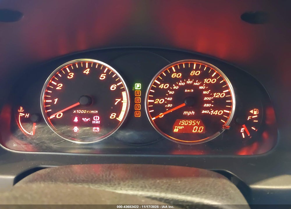2005 MAZDA 6 S GRAND TOURING VIN: 1YVHP80D155M69585