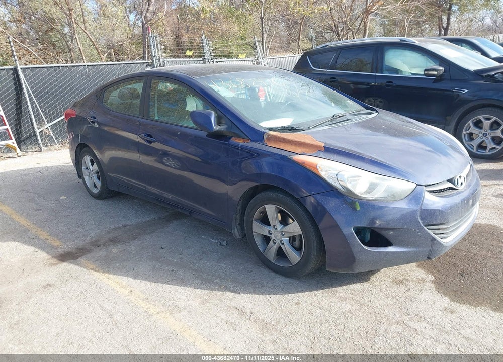 2013 HYUNDAI ELANTRA GLS VIN: 5NPDH4AEXDH402242