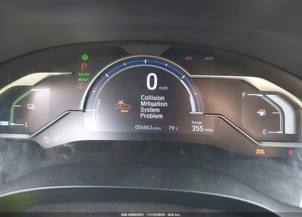 2020 HONDA CLARITY PLUG-IN HYBRID VIN: JHMZC5F1XLC000035