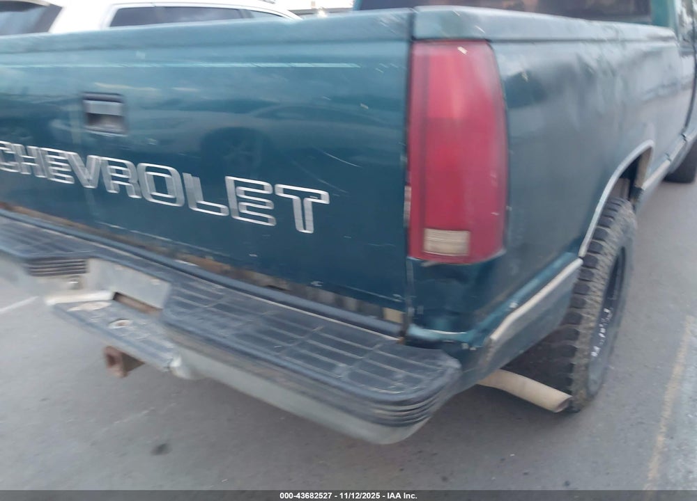 1997 CHEVROLET C1500 FLEETSIDE VIN: 1GCEC19WXVE246851