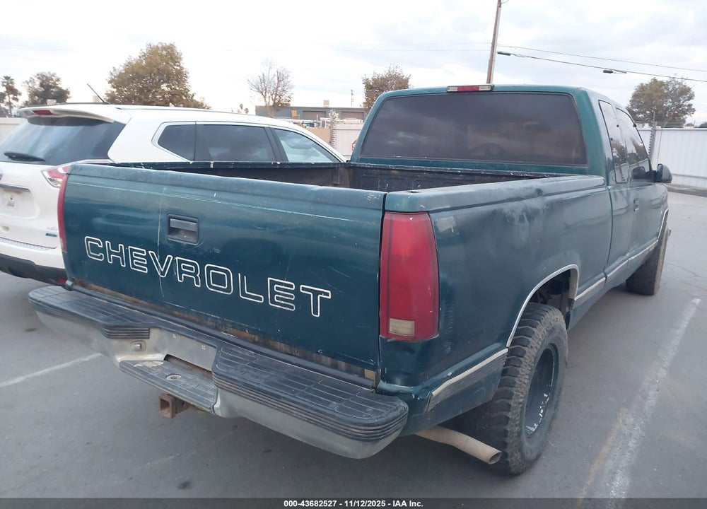1997 CHEVROLET C1500 FLEETSIDE VIN: 1GCEC19WXVE246851