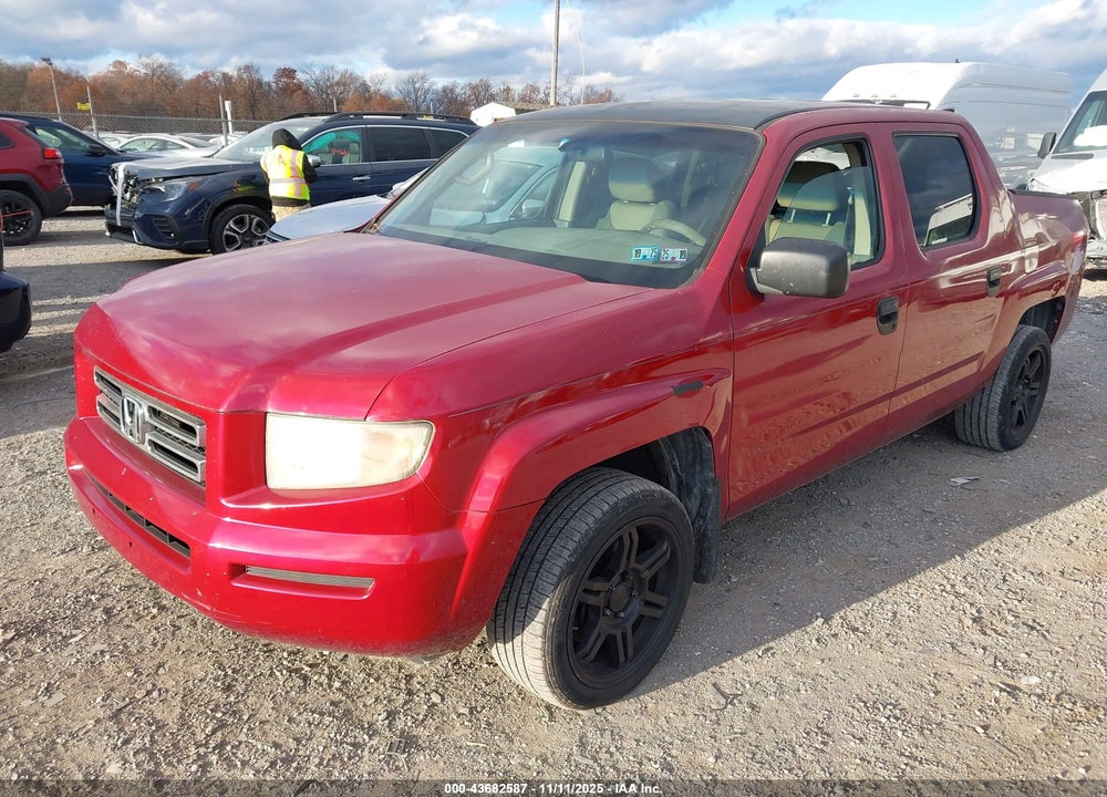 2006 HONDA RIDGELINE RT VIN: 2HJYK16296H552902
