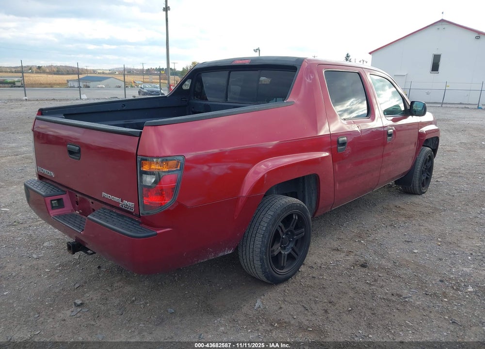 2006 HONDA RIDGELINE RT VIN: 2HJYK16296H552902